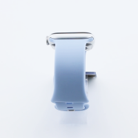 Bandmeister® Armband Silikon Delfin light blue für Apple Watch 42/44/45mm
