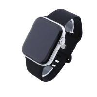 Bandmeister® Armband Silikon Delfin black für Apple Watch 38/40/41mm