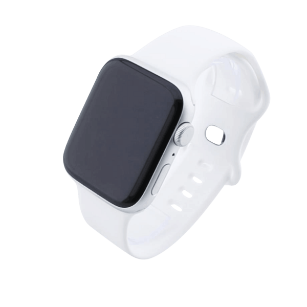 Bandmeister® Armband Silikon Delfin white für Apple Watch 42/44/45mm