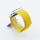 Bandmeister® Armband Silikon Delfin yellow für Apple Watch 38/40/41mm