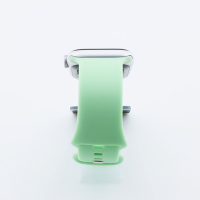 Bandmeister® Armband Silikon Delfin green für Apple Watch 38/40/41mm