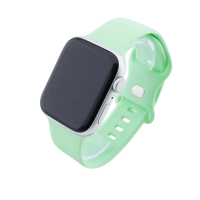 Bandmeister® Armband Silikon Delfin green für Apple Watch 42/44/45mm