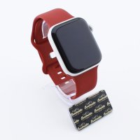 Bandmeister® Armband Silikon Delfin burgundy für Apple Watch 38/40/41mm