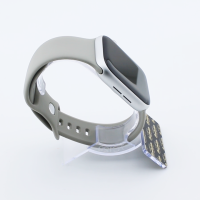 Bandmeister® Armband Silikon Delfin stone für Apple Watch 38/40/41mm