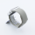 Bandmeister® Armband Silikon Delfin stone für Apple Watch 42/44/45mm