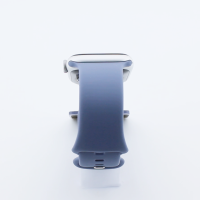 Bandmeister® Armband Silikon Delfin lavender gray für Apple Watch 38/40/41mm