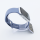 Bandmeister® Armband Silikon Delfin lavender gray für Apple Watch 42/44/45mm