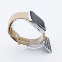Bandmeister® Armband Silikon Delfin walnut für Apple Watch 38/40/41mm