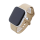 Bandmeister® Armband Silikon Delfin walnut für Apple Watch 38/40/41mm