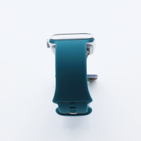 Bandmeister® Armband Silikon Delfin dark green für Apple Watch 42/44/45mm