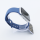 Bandmeister® Armband Silikon Delfin ice cyan für Apple Watch 38/40/41mm