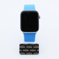 Bandmeister® Armband Silikon Delfin deep sky blue für Apple Watch 38/40/41mm