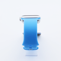 Bandmeister® Armband Silikon Delfin deep sky blue für Apple Watch 42/44/45mm