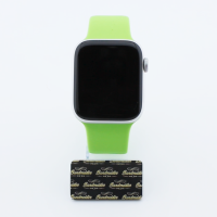 Bandmeister® Armband Silikon Delfin apple green...