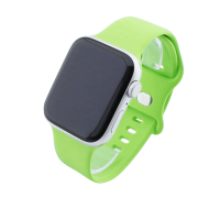 Bandmeister® Armband Silikon Delfin apple green...