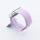 Bandmeister® Armband Silikon Delfin lilac für Apple Watch 42/44/45mm