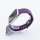 Bandmeister® Armband Silikon Delfin purple für Apple Watch 42/44/45mm