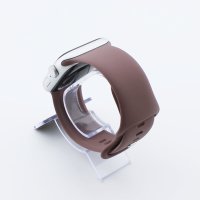 Bandmeister® Armband Silikon Delfin smoke violet für Apple Watch 42/44/45mm