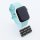 Bandmeister® Armband Silikon Delfin turquoise für Apple Watch 38/40/41mm