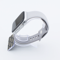 Bandmeister® Armband Silikon Delfin light gray für Apple Watch 38/40/41mm