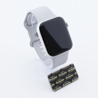 Bandmeister® Armband Silikon Delfin light gray für Apple Watch 42/44/45mm