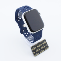 Bandmeister® Armband Silikon Sport Delfin dark blue für Apple Watch 38/40/41mm