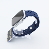 Bandmeister® Armband Silikon Sport Delfin dark blue für Apple Watch 38/40/41mm