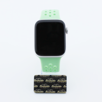 Bandmeister® Armband Silikon Sport Delfin apple green für Apple Watch 38/40/41mm