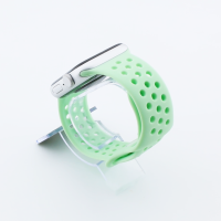 Bandmeister® Armband Silikon Sport Delfin apple green für Apple Watch 38/40/41mm