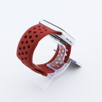 Bandmeister® Armband Silikon Sport Delfin burgundy für Apple Watch 38/40/41mm