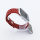 Bandmeister® Armband Silikon Sport Delfin burgundy für Apple Watch 42/44/45mm