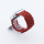 Bandmeister® Armband Silikon Sport Delfin burgundy für Apple Watch 42/44/45mm