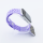 Bandmeister® Armband Silikon Sport Delfin light purple für Apple Watch 42/44/45mm