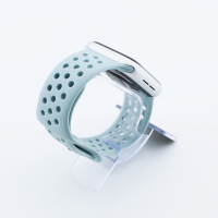 Bandmeister® Armband Silikon Sport Delfin light green für Apple Watch 38/40/41mm