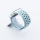 Bandmeister® Armband Silikon Sport Delfin light green für Apple Watch 38/40/41mm