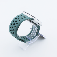 Bandmeister® Armband Silikon Sport Delfin pine green für Apple Watch 38/40/41mm