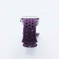 Bandmeister® Armband Silikon Sport Delfin purple für Apple Watch 42/44/45mm