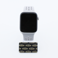 Bandmeister® Armband Silikon Sport Delfin light gray für Apple Watch 42/44/45mm