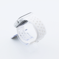 Bandmeister® Armband Silikon Sport Delfin white für Apple Watch 38/40/41mm