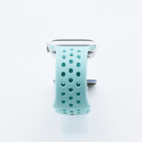 Bandmeister® Armband Silikon Sport Delfin turquoise für Apple Watch 38/40/41mm