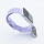 Bandmeister® Armband Silikon Sport Delfin lavender light für Apple Watch 42/44/45mm