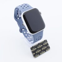 Bandmeister® Armband Silikon Sport Delfin lavender für Apple Watch 38/40/41mm