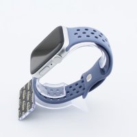 Bandmeister® Armband Silikon Sport Delfin lavender für Apple Watch 42/44/45mm