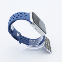 Bandmeister® Armband Silikon Sport Delfin ice für Apple Watch 38/40/41mm