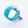Bandmeister® Armband Silikon Sport Delfin teal für Apple Watch 42/44/45mm
