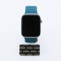 Bandmeister® Armband Silikon Magnetverschluss Raphael green/brown für Apple Watch 42/44/45mm