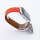 Bandmeister® Armband Silikon Magnetverschluss Raphael red/brown für Apple Watch 38/40/41mm