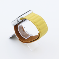 Bandmeister® Armband Silikon Magnetverschluss Raphael yellow/brown für Apple Watch 38/40/41mm