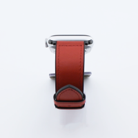 Bandmeister® Armband Kunstleder Silikon red für Apple Watch 42/44/45mm