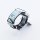Bandmeister® Armband Kunstleder Silikon light blue-ornaments für Apple Watch 38/40/41mm